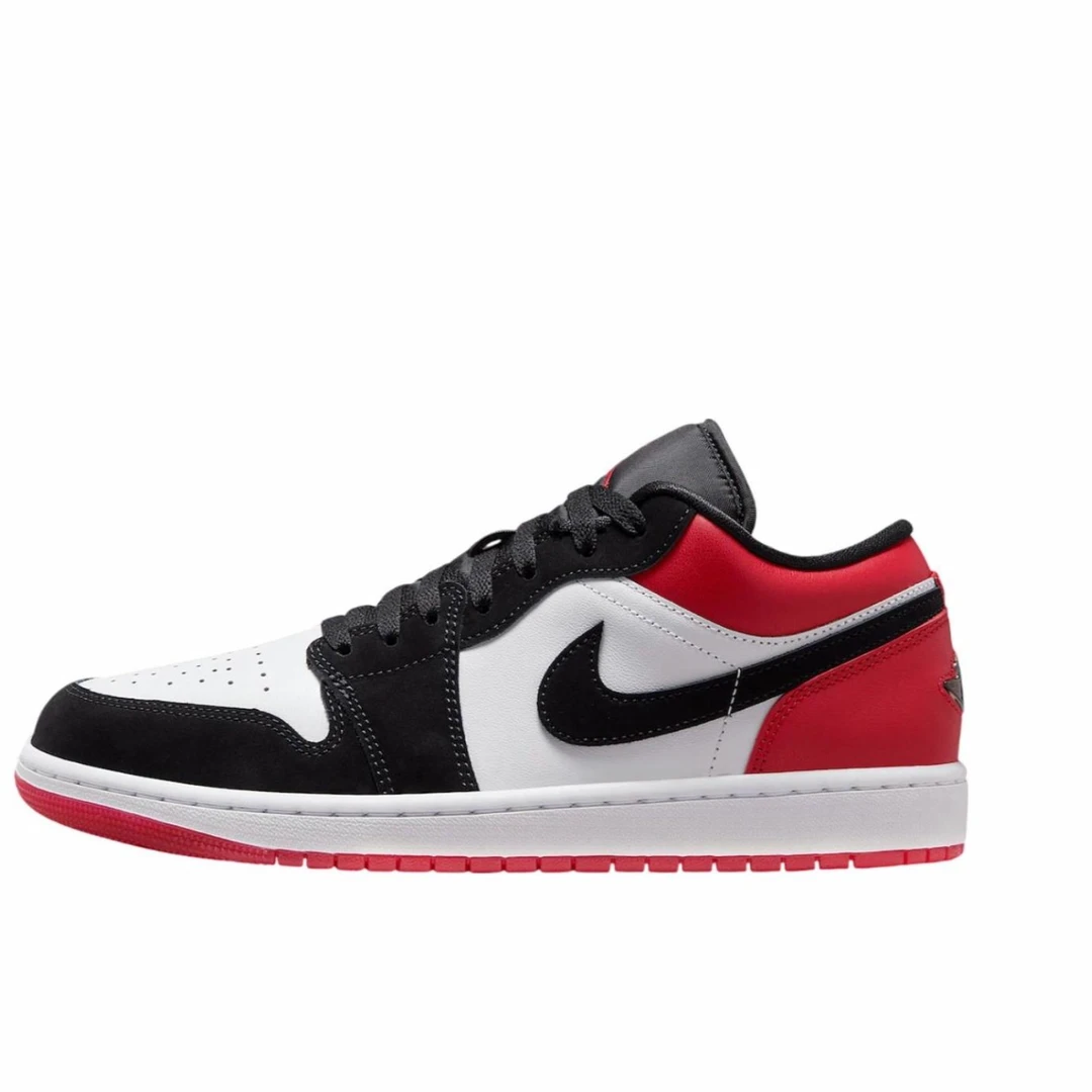 Nike耐克男鞋板鞋AIR JORDAN 1黑红脚趾鞋子运动鞋IB8971-106