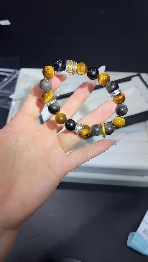 水晶手链未镶嵌28Q多样性发其一【1条】默认微瑕