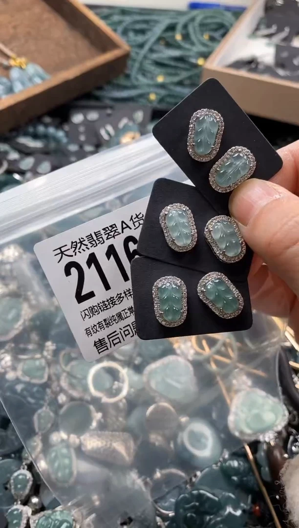 【闪购商品】翡翠颈饰未镶嵌多样性发其一2116