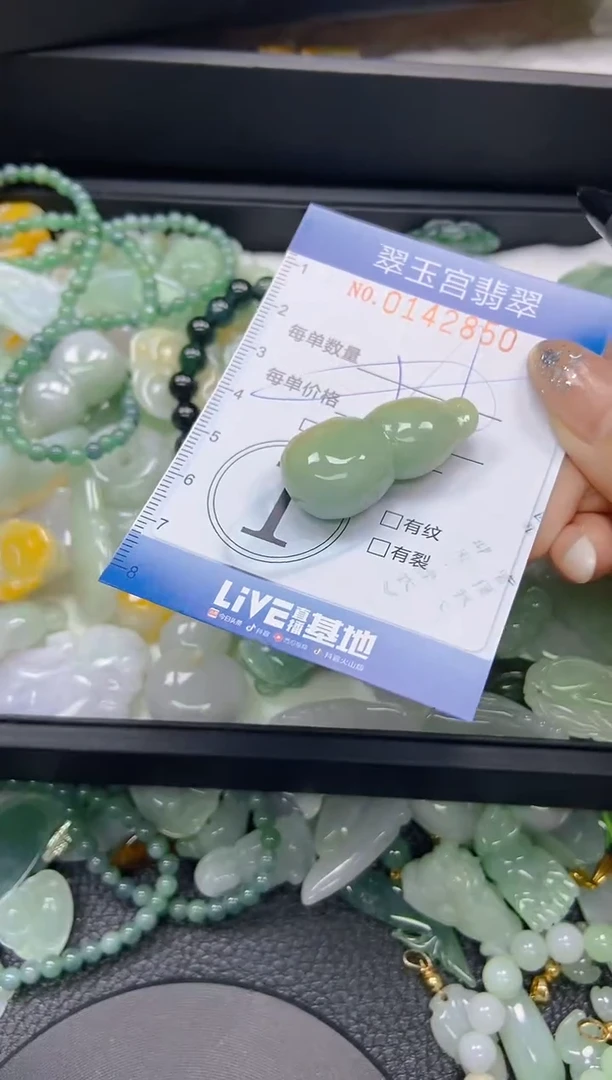 翡翠未镶嵌颈饰闪购0142850