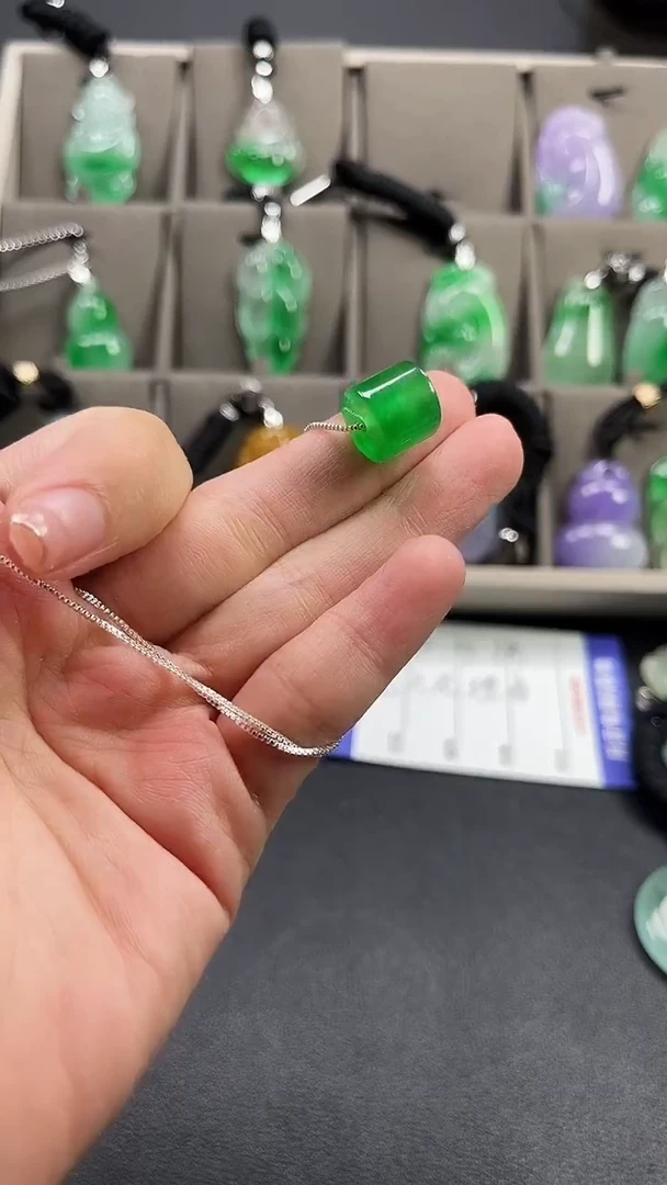 颈饰未镶嵌翡翠  所见即所得 一图一物