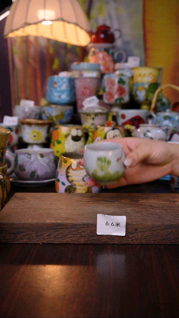 杯子泥垚手作 景德镇手工手绘陶瓷器物