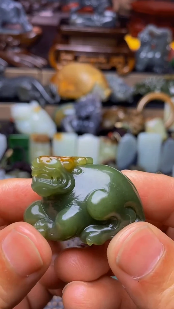 【闪购商品】和田玉挂件未镶嵌1