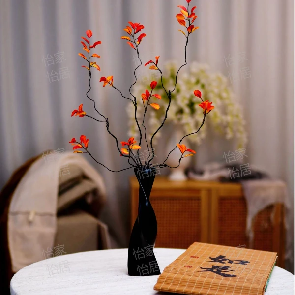 【秋水】艺术摆件仿真花拍摄道具花艺软装仿真花高级感高端逼真