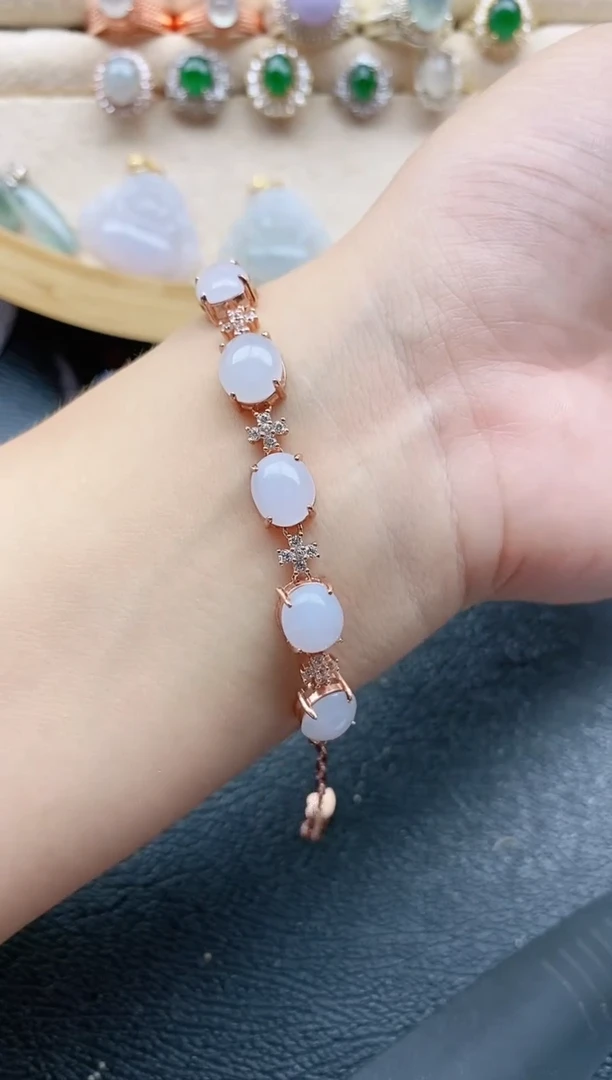 翡翠戒指银S925镶嵌11111