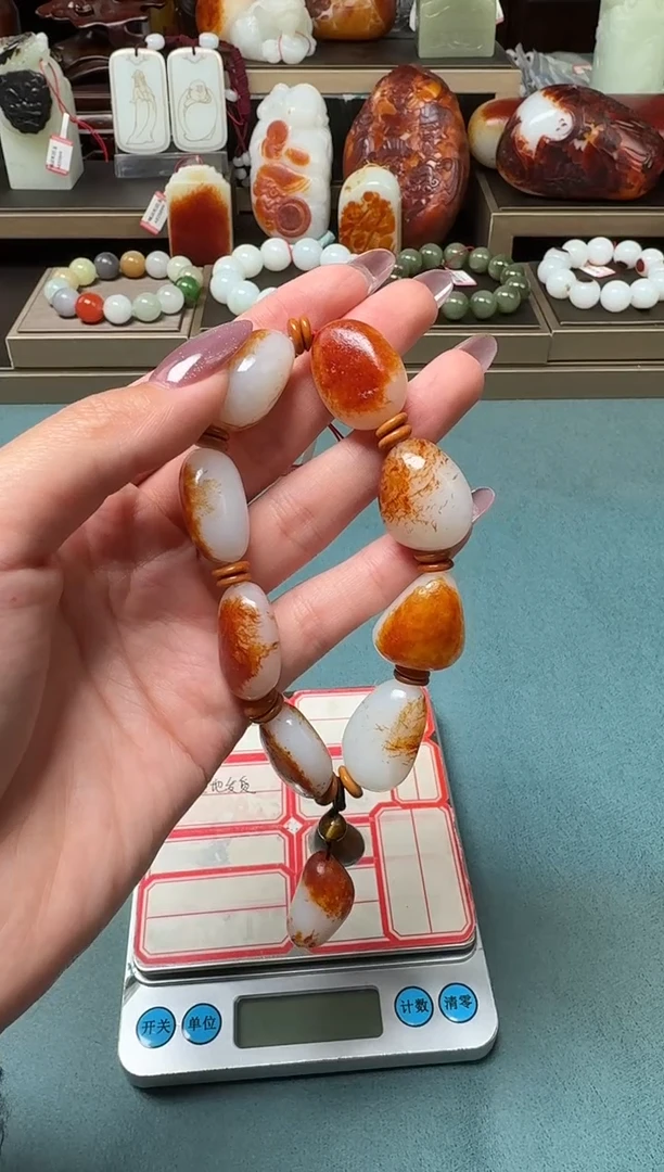 【闪购商品】和田玉手串未镶嵌111xjl