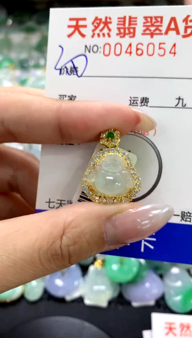 颈饰银S925镶嵌翡翠1111111111111111