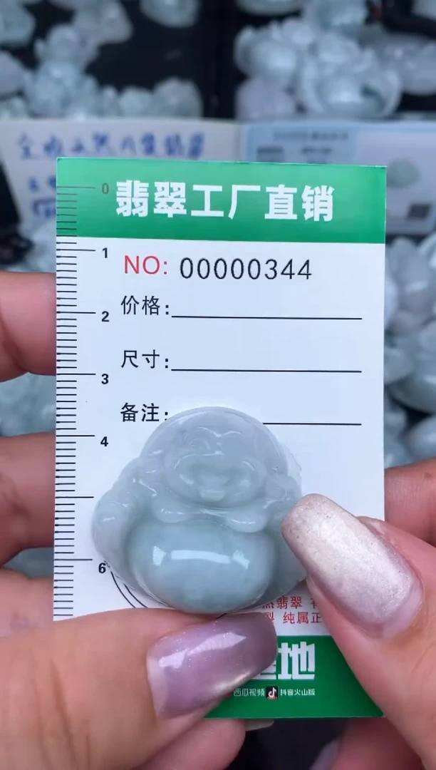 翡翠未镶嵌颈饰缅甸天然A货翡翠0344