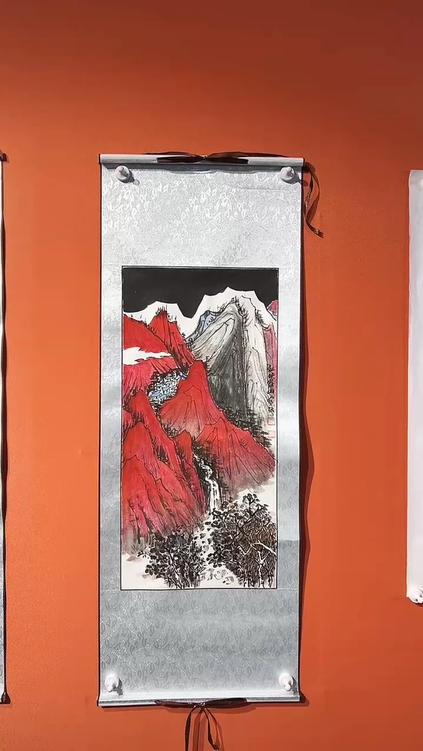 国画王保強老師手绘作品