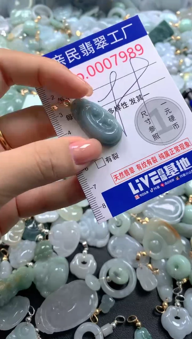 颈饰未镶嵌翡翠7989