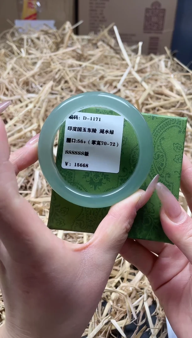 未镶嵌手镯石英质玉D-1171
