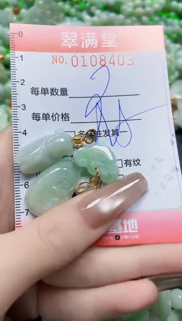 【闪购商品】翡翠颈饰未镶嵌闪购0108403