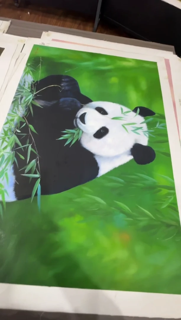 油画【91号】约90*60cm丨朝鲜原创纯手绘孤品油画丨顺丰包邮