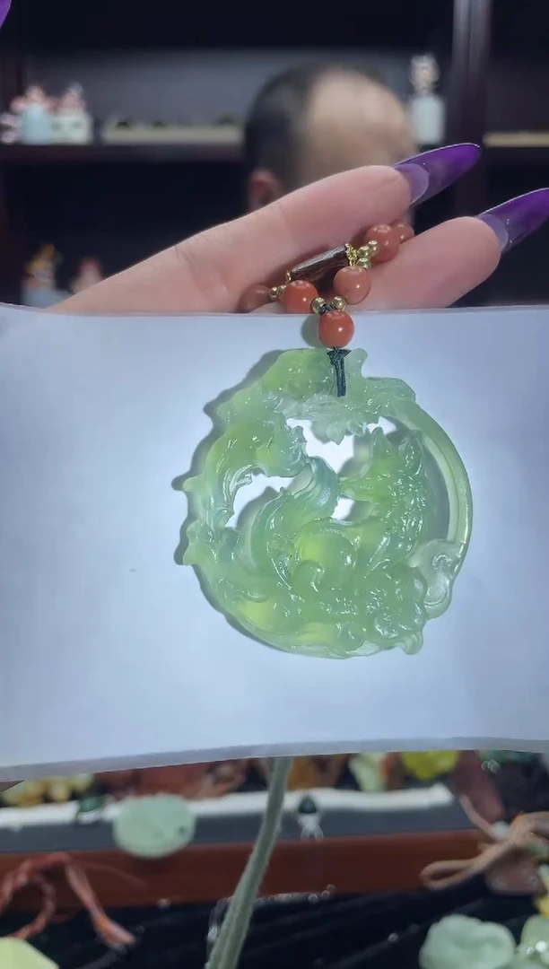 岫玉未镶嵌吊坠·多样性发货*拍一发一