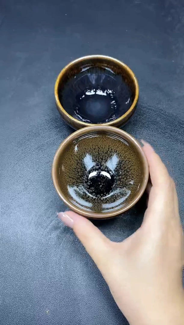 茶盏110两只微瑕