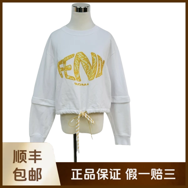 妃鱼/芬迪/棉/上衣/95新/沐九24