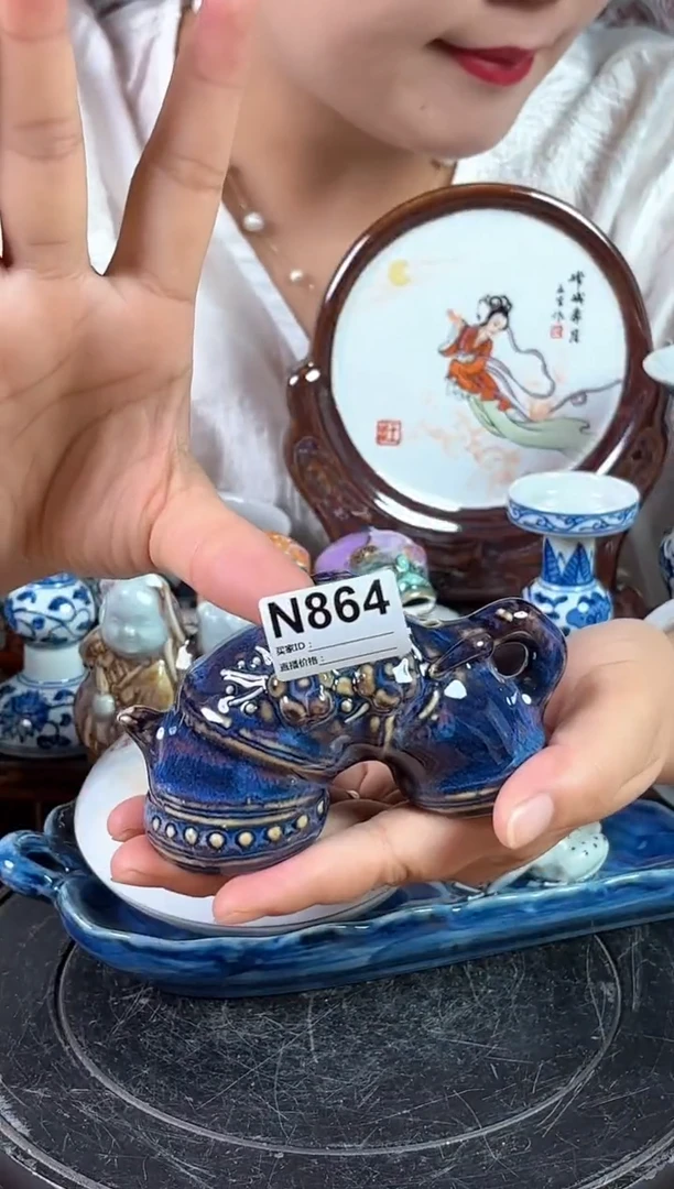 摆件景德镇陶瓷仿古摆件N864