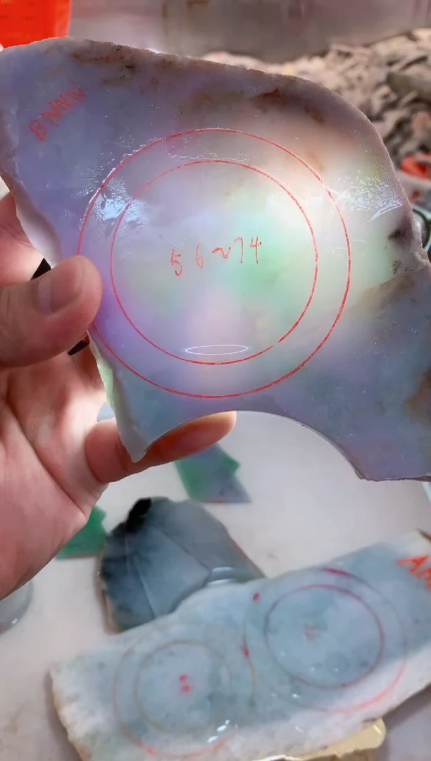裸石翡翠0林0翡翠珠宝606