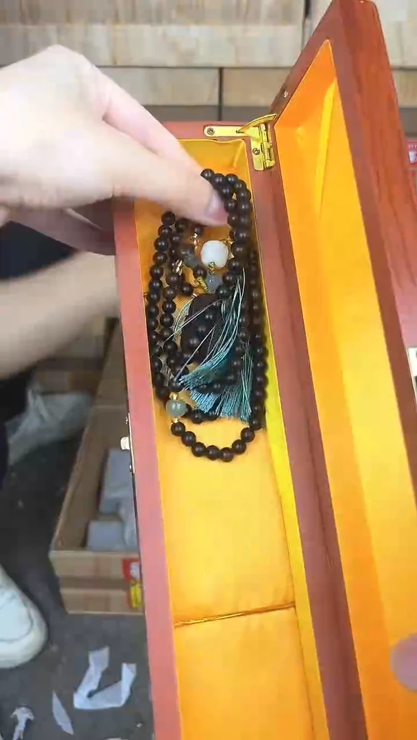 品茗文玩阁黄花梨项链链接@@SP212