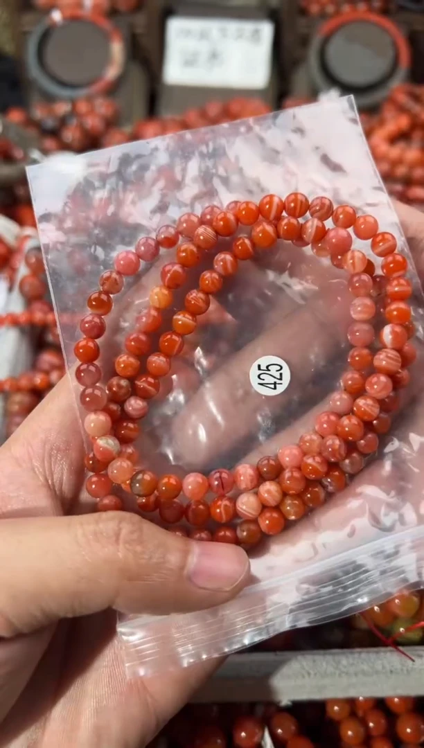 未镶嵌手镯南红玛瑙6