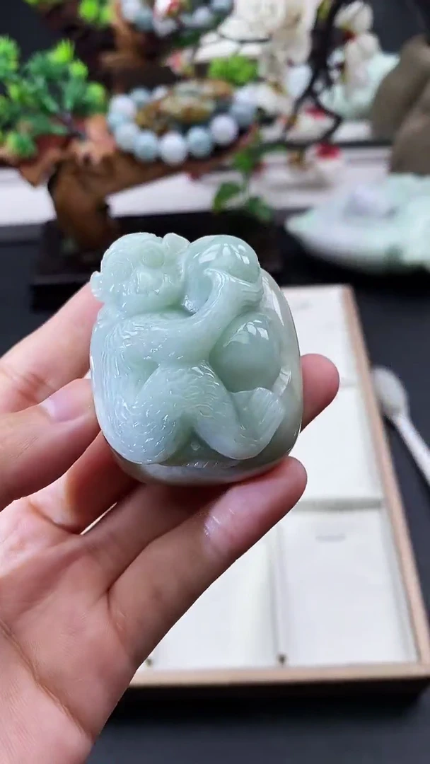 颈饰未镶嵌翡翠天然缅甸A货翡翠