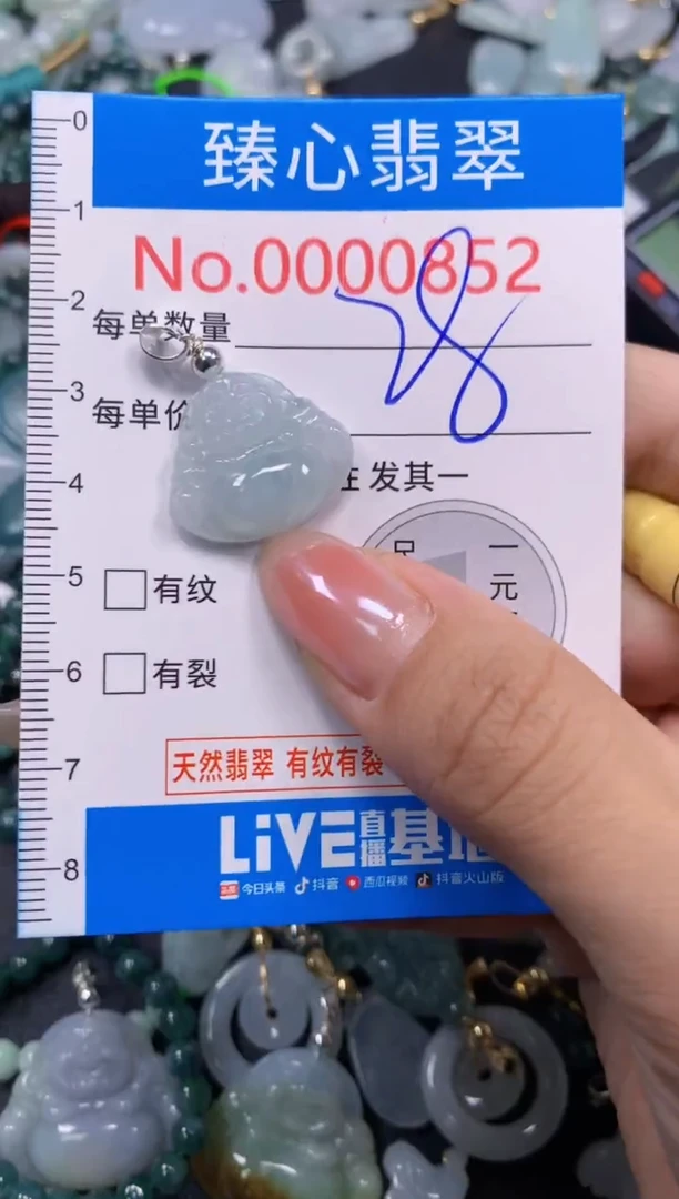 颈饰未镶嵌翡翠852