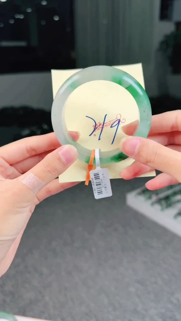 未镶嵌手镯石英质玉（非洲翠）219