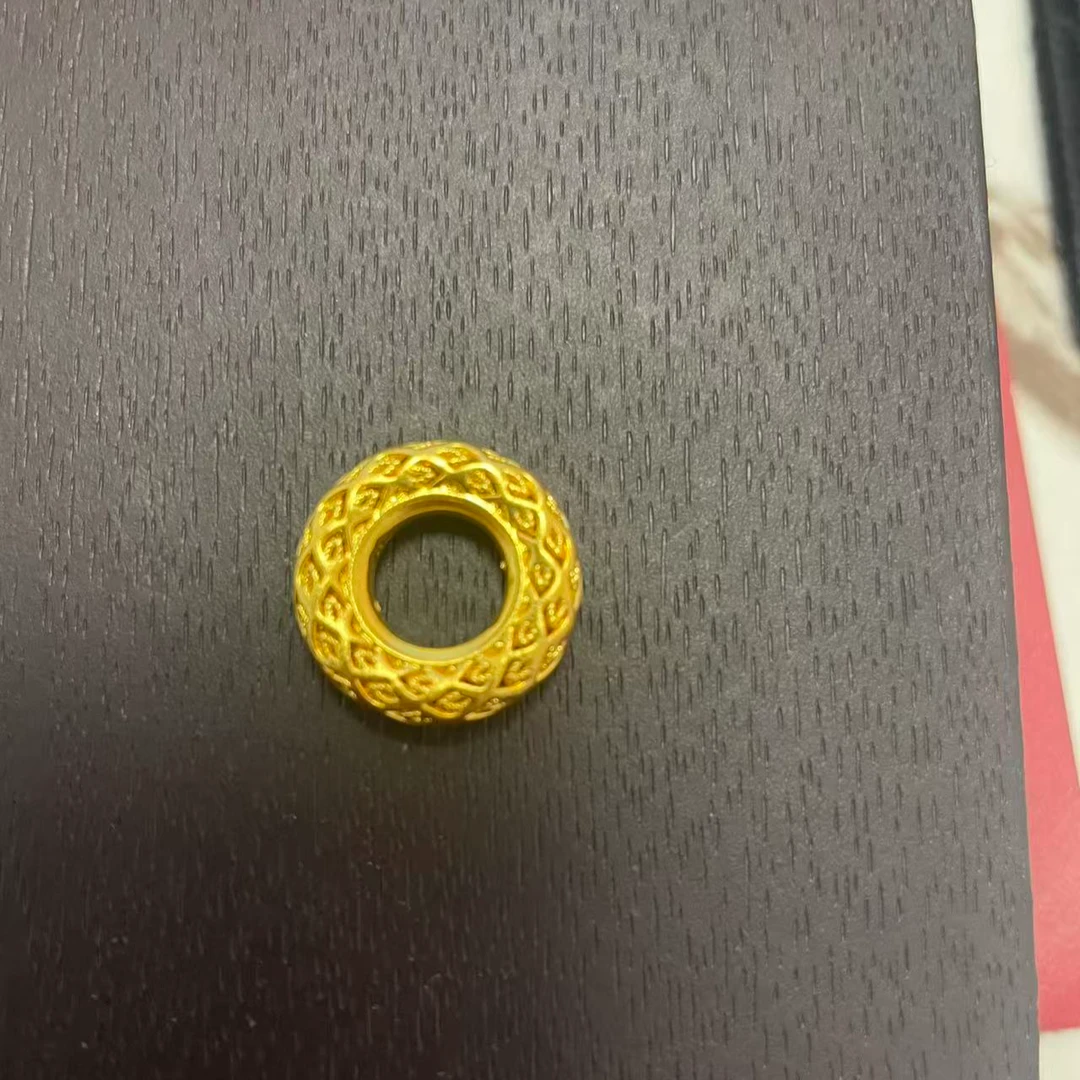 足金999 平安扣黄金 多样性发其一