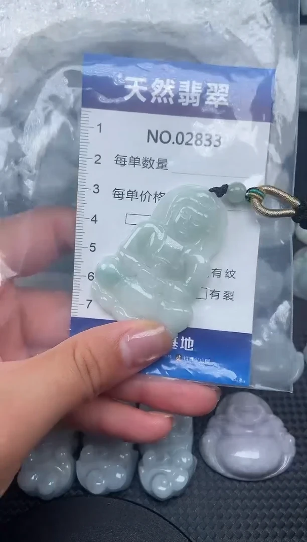颈饰未镶嵌翡翠纯天然A货翡翠2833