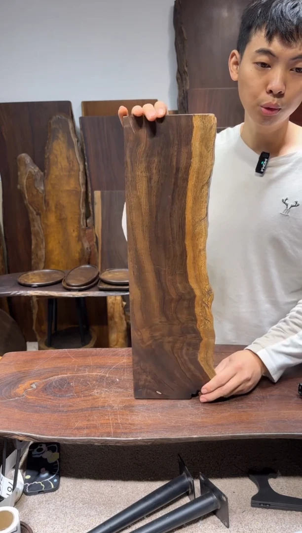 风车木（黑檀木）尺寸55*15*2.3编号682