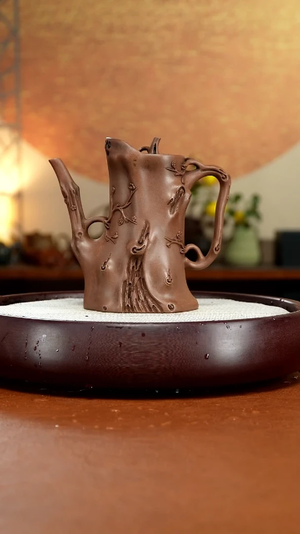 茶壶紫砂树*宜兴紫砂壶