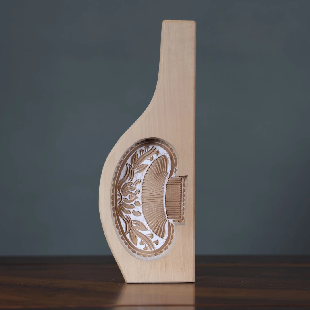 【新款】非遗手工艺复古复刻制作老梨木木雕摆件