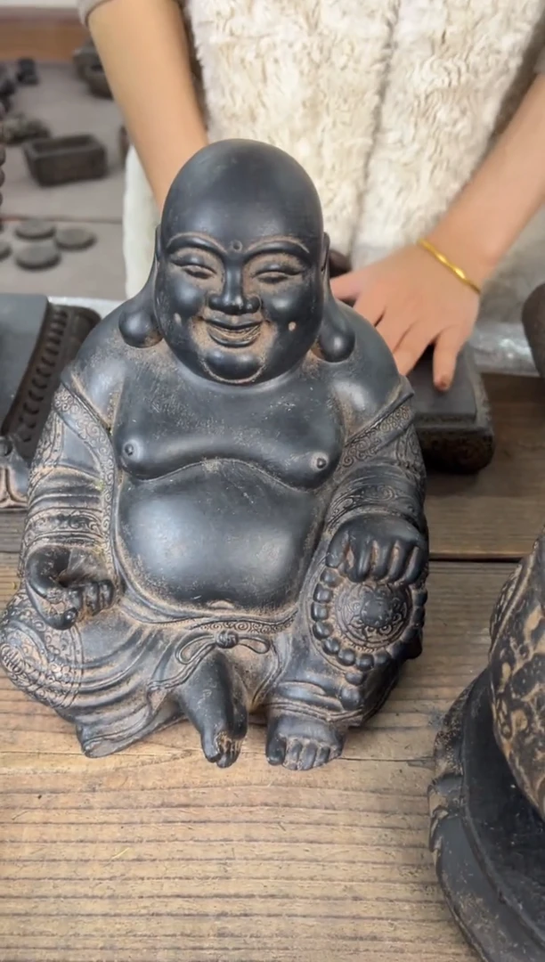 陶土【火山泥】大肚佛