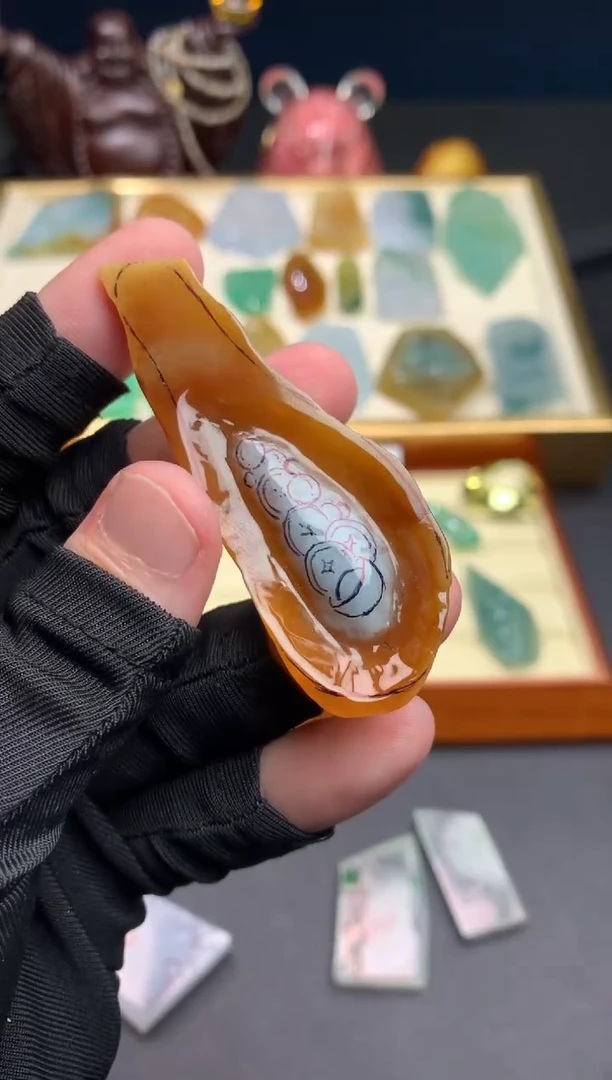 未镶嵌定制翡翠天然翡翠裸石（包工）