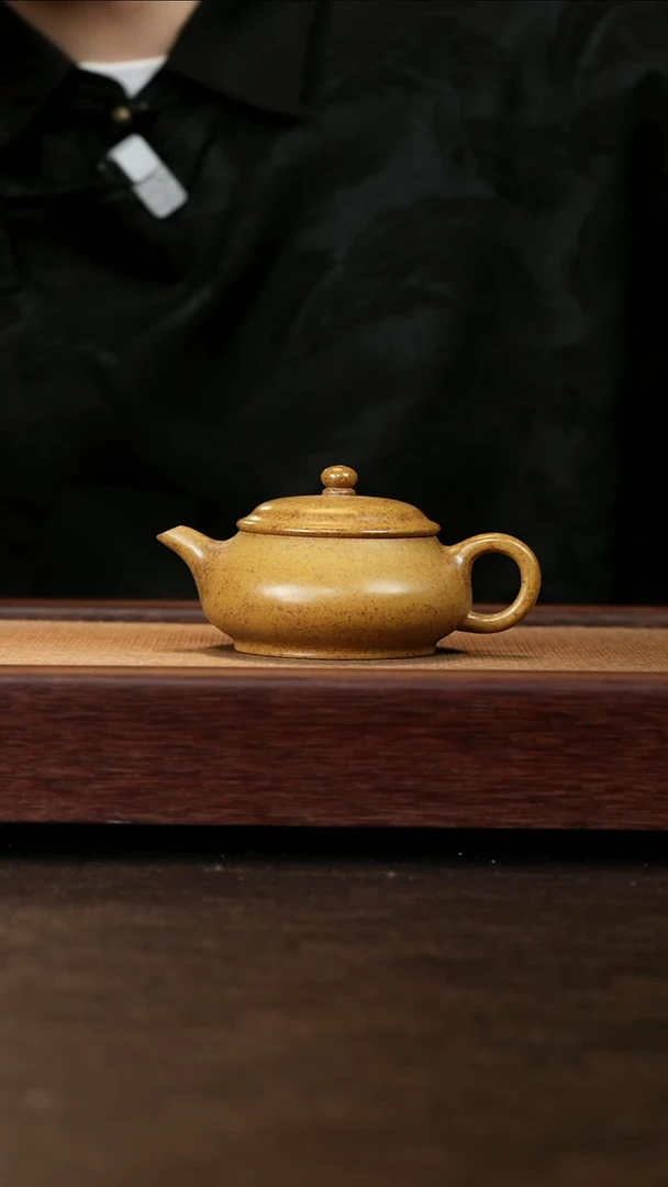 茶壶紫砂原矿黄金段柴烧明炉