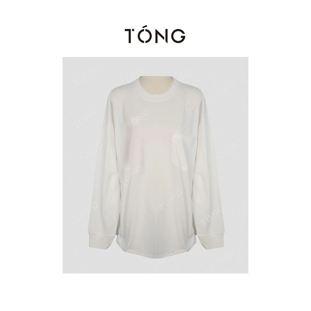 【星漫漫】春季必备正前口袋设计新款百搭时尚T恤 YY017