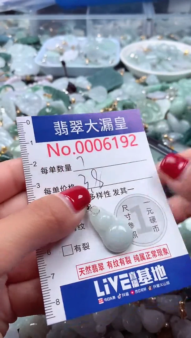 颈饰未镶嵌翡翠6192