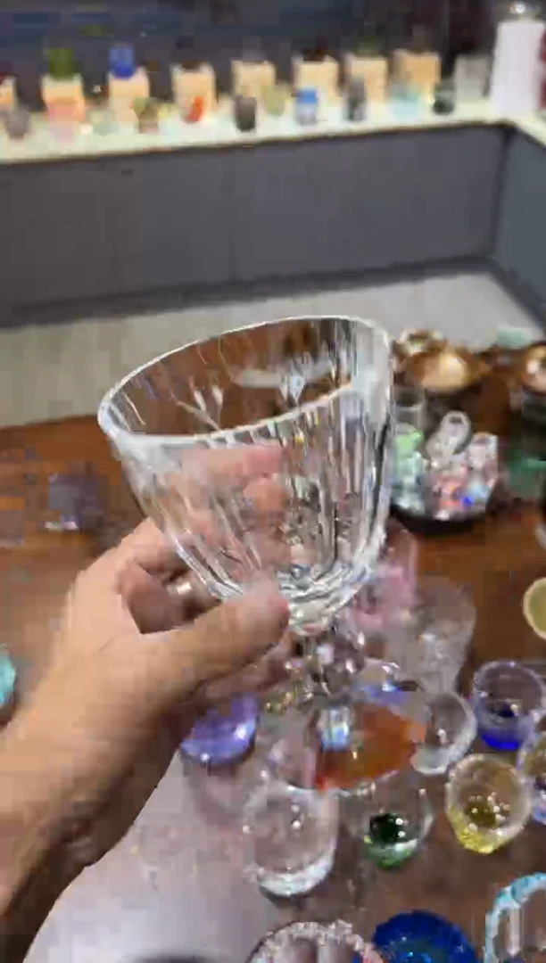 直播间活动单只K9红酒杯透色