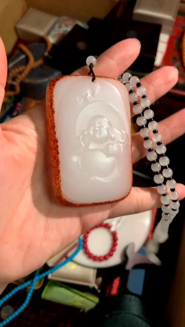 颈饰未镶嵌和田玉（子料）润玉潭精品专属摆件