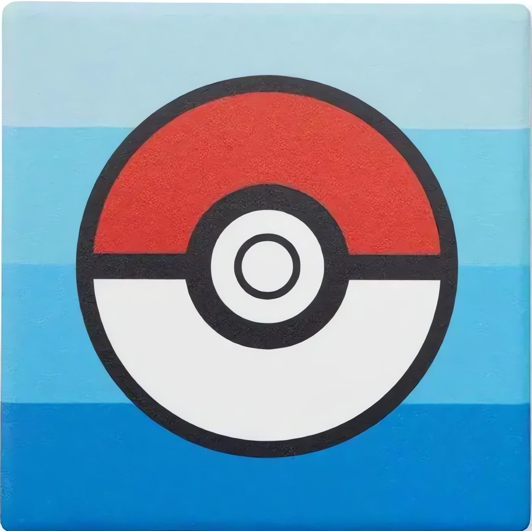 宠物精灵磁吸小冰箱贴6x6cm规格浮世绘漫画手绘插画艺术家二创