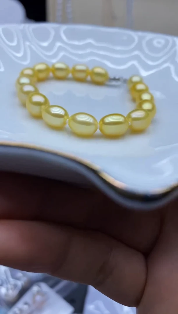 未镶嵌手链淡水珍珠手链多样性发其一