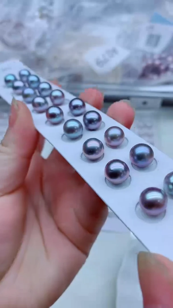 未镶嵌淡水珍珠耳饰淡水珍珠耳饰多样性发其一