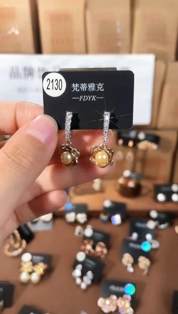 合金925银锆石梵2130
