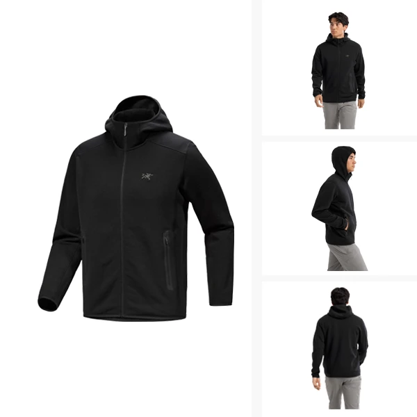 【Arcteryx|始祖鸟】Kyanite Hoody 保暖耐磨纯色休闲抓绒外套 8446