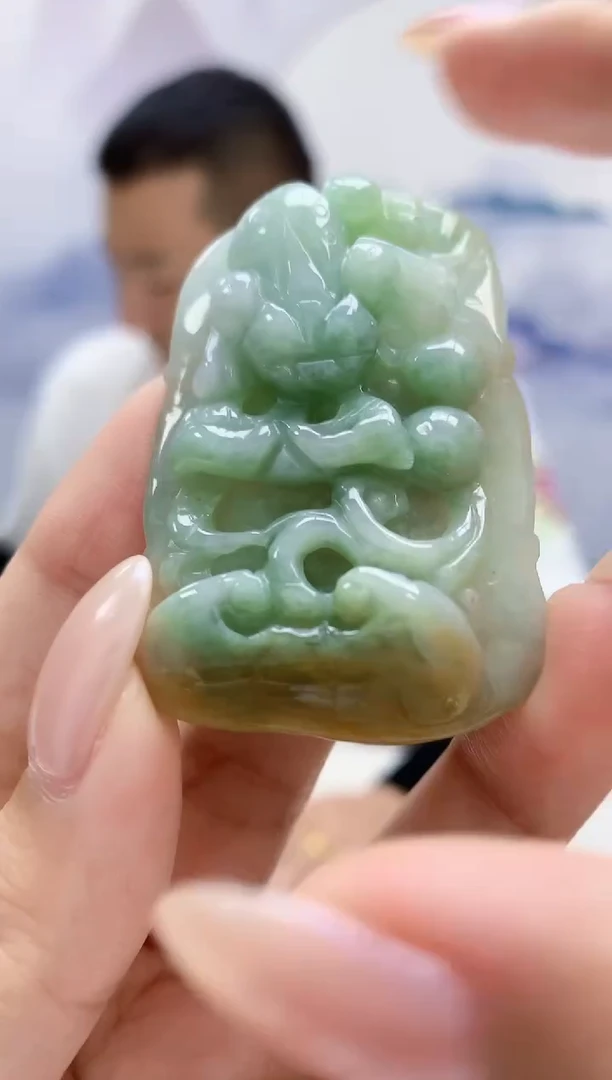 颈饰未镶嵌翡翠4898xx-JJ挂件2