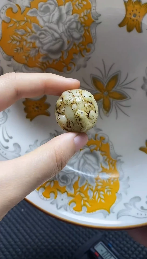 瓷片瓷片 瓷器 摆件 1个