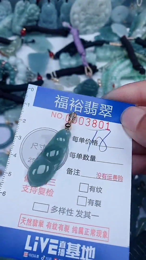 【闪购商品】翡翠颈饰未镶嵌...0003801