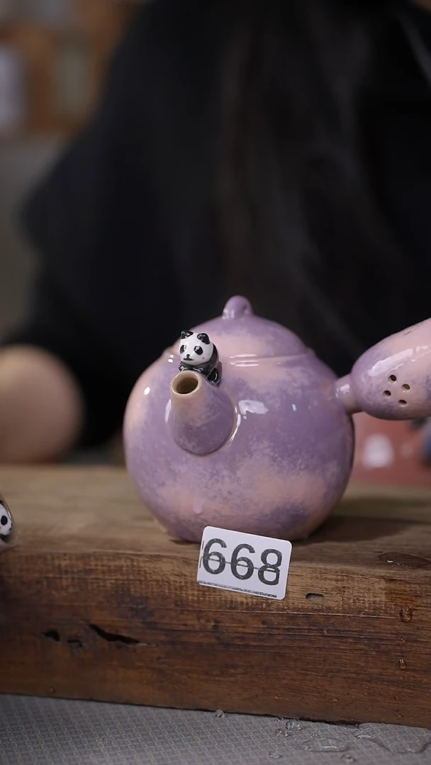 【闪购商品】瓷片趴趴熊系列·设计师贰渔手作