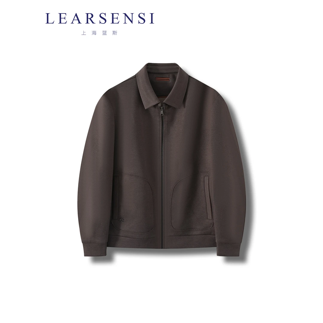 【大牛专享】LearsensI蓝斯男装高端商务休闲鹅绒夹克B007-YN1397