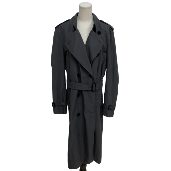 妃鱼/博柏利/棉线/风衣/95新/M6/3